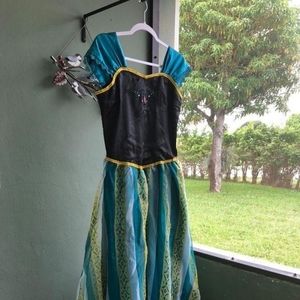 disney frozen  anna costume dress
